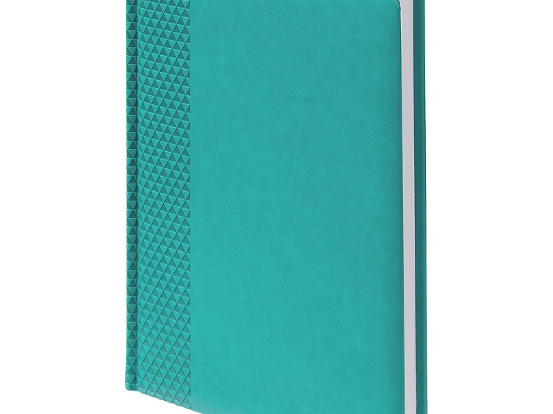Ежедневник Prizma, недатированный, бирюзовый