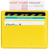 Чехол для карточек Devon, желтый