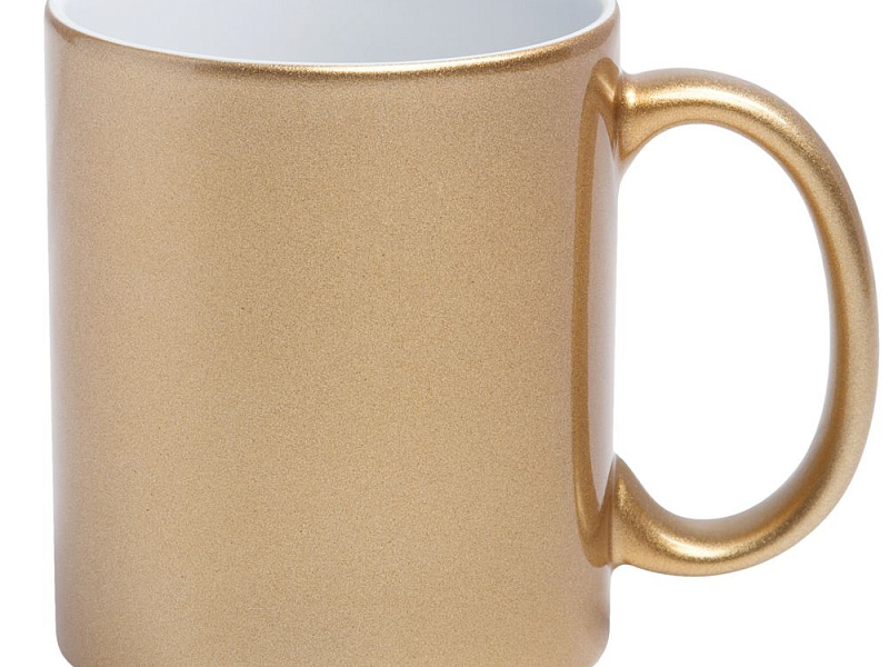 Кружка Ore для сублимационной печати, золотистая