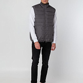 Жилет Leven, темно-серый (графит)