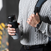 Термостакан Tralee XL, серый