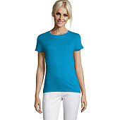 Футболка женская Regent Women, ярко-бирюзовая