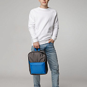 Рюкзак Sensa, серый с синим