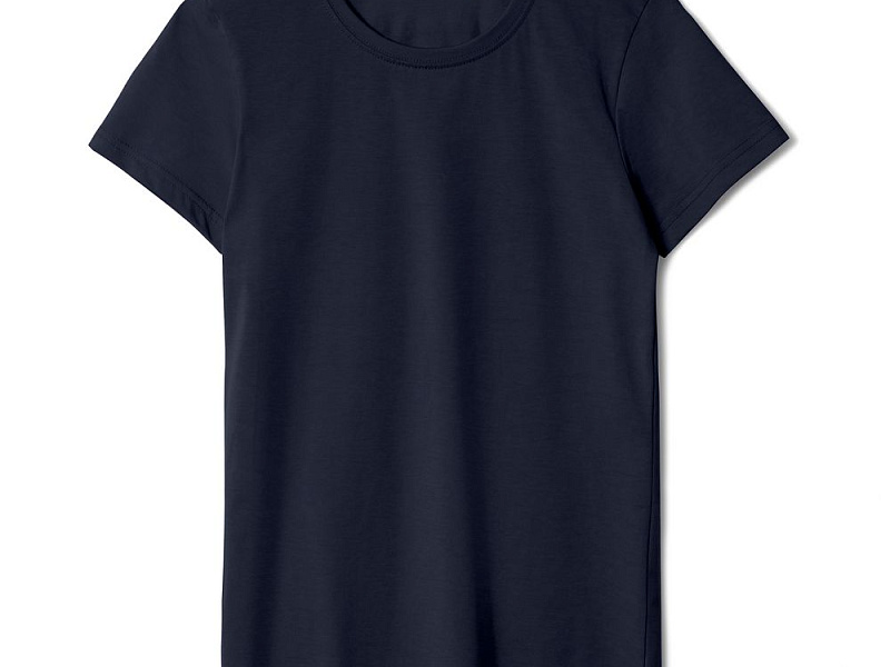 Футболка женская T-bolka Lady, темно-синяя