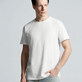 Футболка унисекс T-Bolka 160, белая (белоснежная)