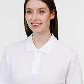 Рубашка поло унисекс Pulse, белая