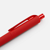 Ручка шариковая Prodir DS8 PRR-T Soft Touch, красная