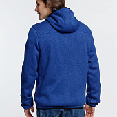 Куртка с капюшоном унисекс Gotland, синяя