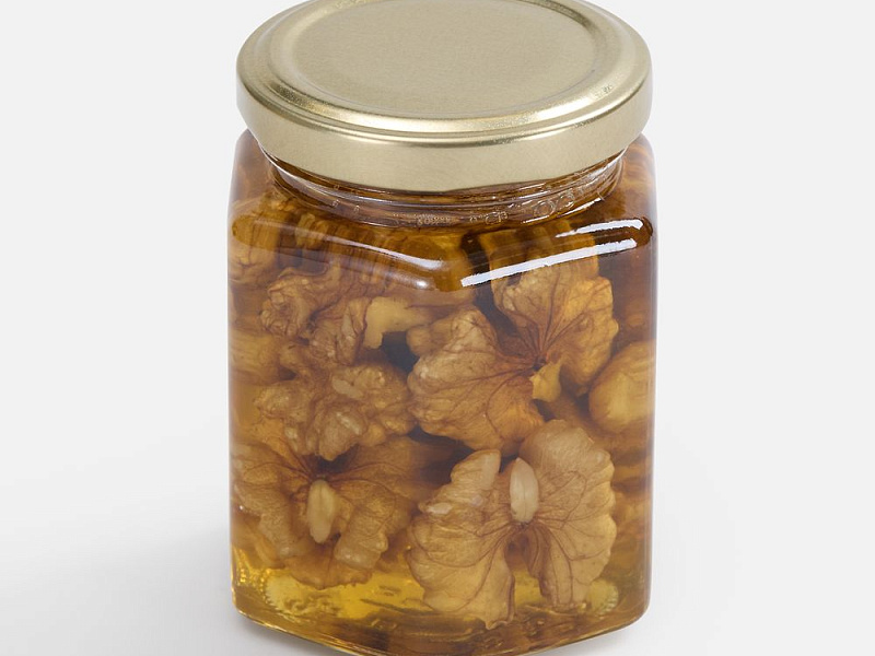 Мед Allnutty, с грецким орехом