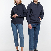 Толстовка унисекс Stellar, темно-синяя