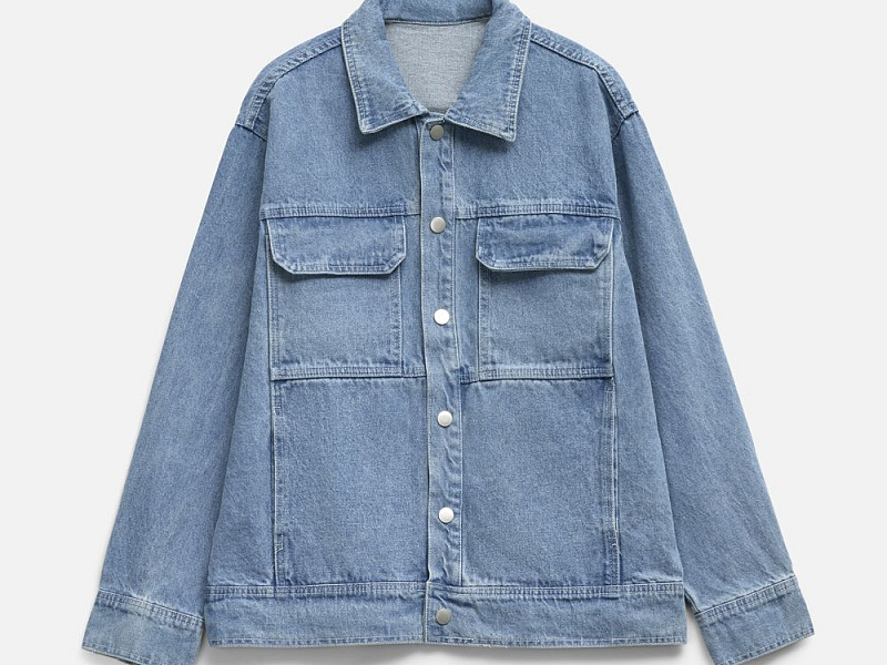 Куртка джинсовая O2, голубая