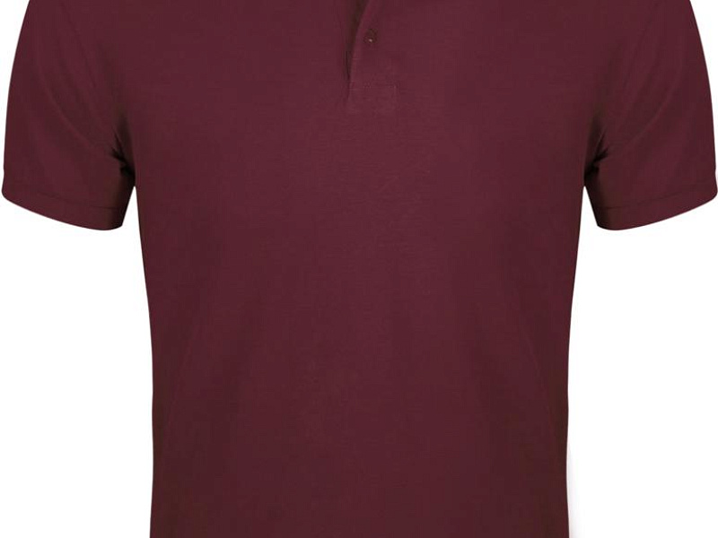 Рубашка поло мужская Prime Men 200 бордовая
