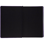 Ежедневник Alanis, недатированный, черный с фиолетовым