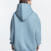 Худи Kulonga Oversize, серо-голубое