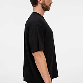 Футболка оверсайз унисекс Lavinia, черная