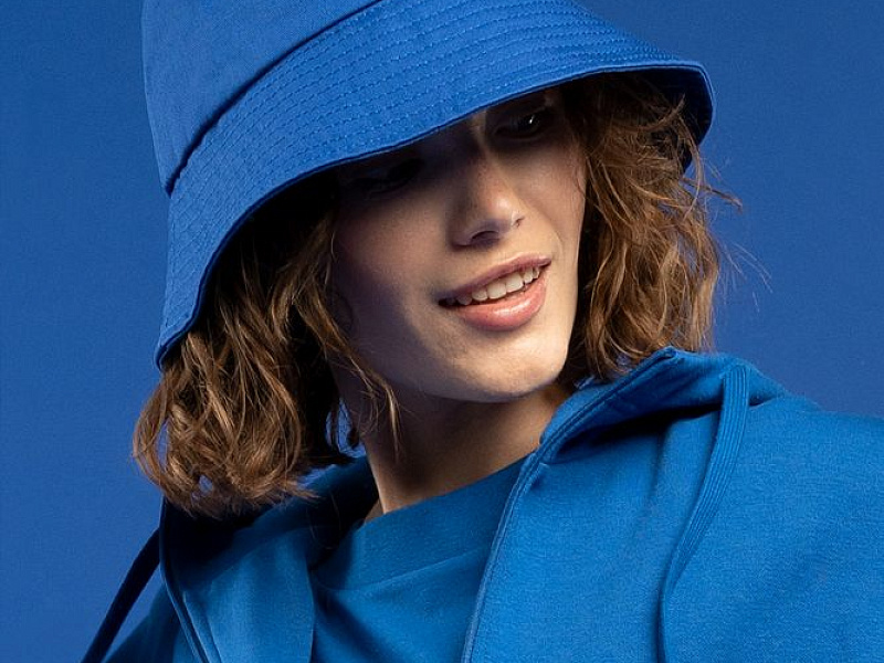 Панама C7, синяя