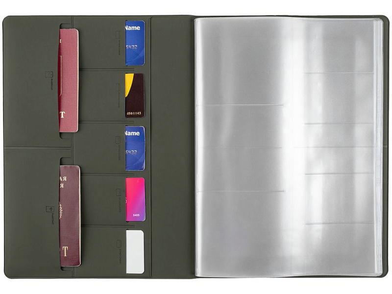 Папка для хранения документов Devon Maxi, серая