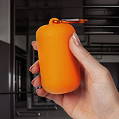 Охлаждающее полотенце Narvik в силиконовом чехле, оранжевое