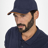 Бейсболка Buffalo, черная с желтым