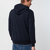 Толстовка на молнии с капюшоном Siverga 2.0, темно-синяя