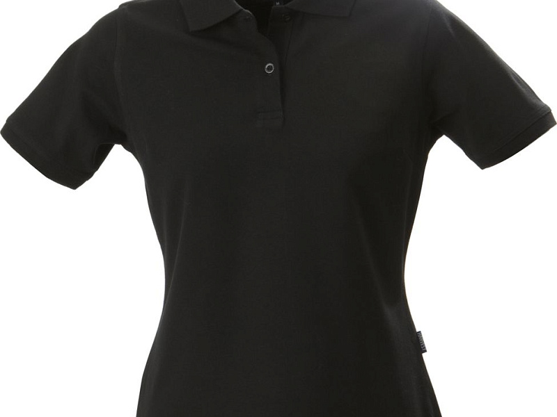 Рубашка поло стретч женская Albatross, черная