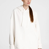 Худи унисекс H2, молочно-белое