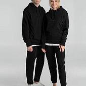 Толстовка с капюшоном унисекс Hoodie, черная