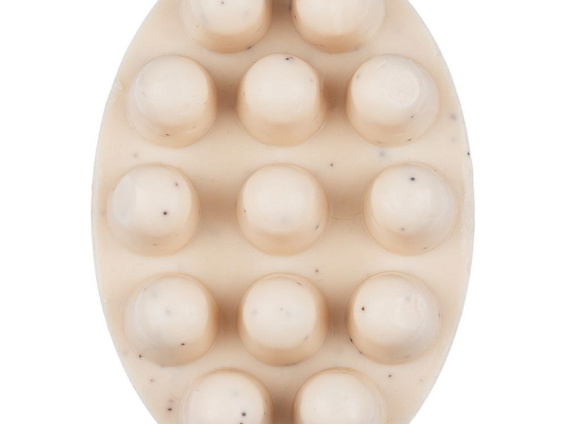 Массажное мыло с абрикосовой косточкой Marelica, кофе и корица