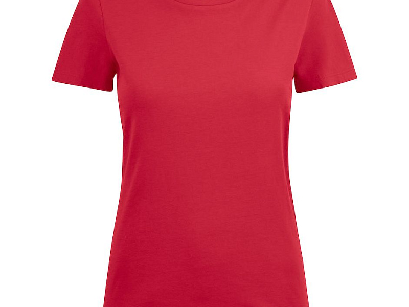 Футболка женская Ladies American U, красная