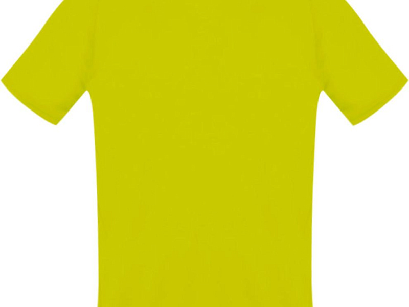 Футболка унисекс Sporty 140, желтый неон