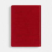 Ежедневник New Nebraska, датированный, красный