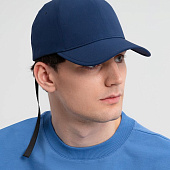 Бейсболка Kosmos, темно-синяя