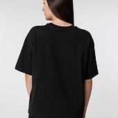 Футболка оверсайз женская Boxy Women, синяя (джинс)