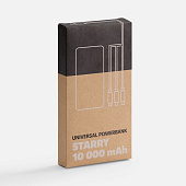 Аккумулятор Uniscend Starry, 10000 мАч, синий