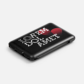 Органайзер с беспроводной зарядкой и набором адаптеров Octopod, черный