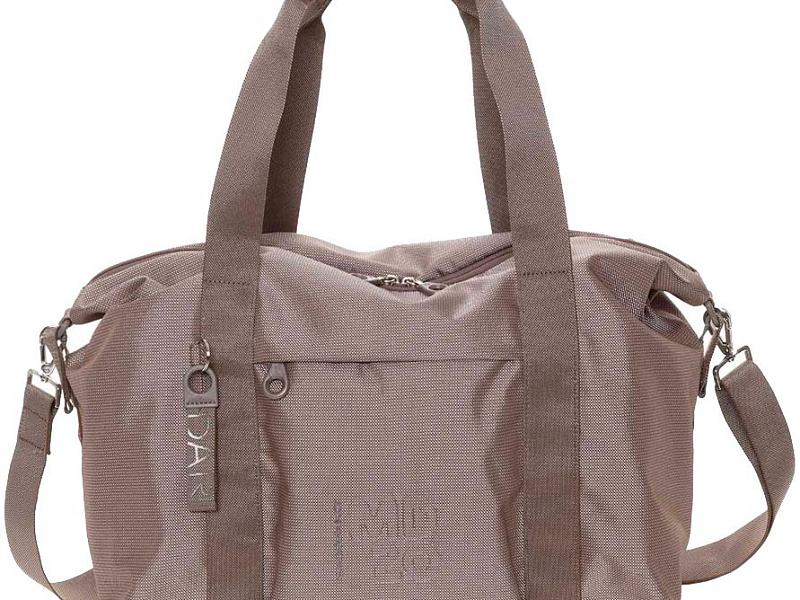 Сумка дорожная MD20 L, серо-коричневая