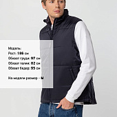 Жилет Warm темно-синий