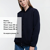 Бомбер Graduate, темно-синий