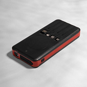 Аккумулятор с беспроводной зарядкой Holiday Maker Wireless, 10000 мАч, красный