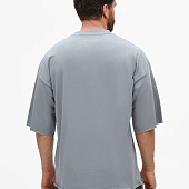 Футболка унисекс оверсайз T1, серая