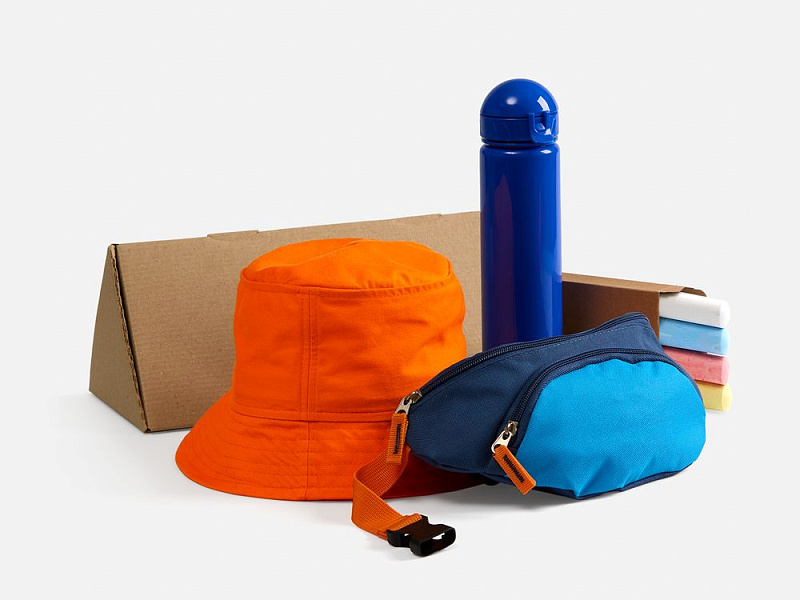 Набор Kiddo Challenge, синий с оранжевым