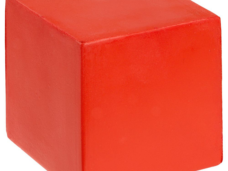 Антистресс «Кубик», красный
