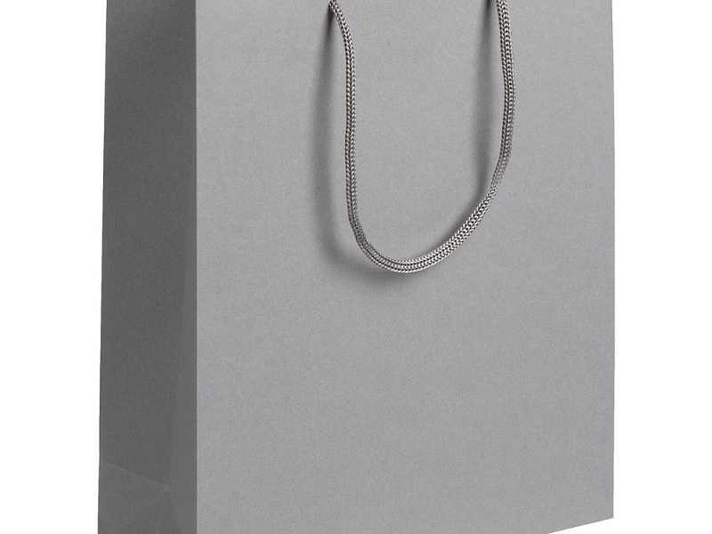 Пакет бумажный Wide, серый