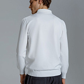 Рубашка поло мужская с длинным рукавом Terrazzo, белая