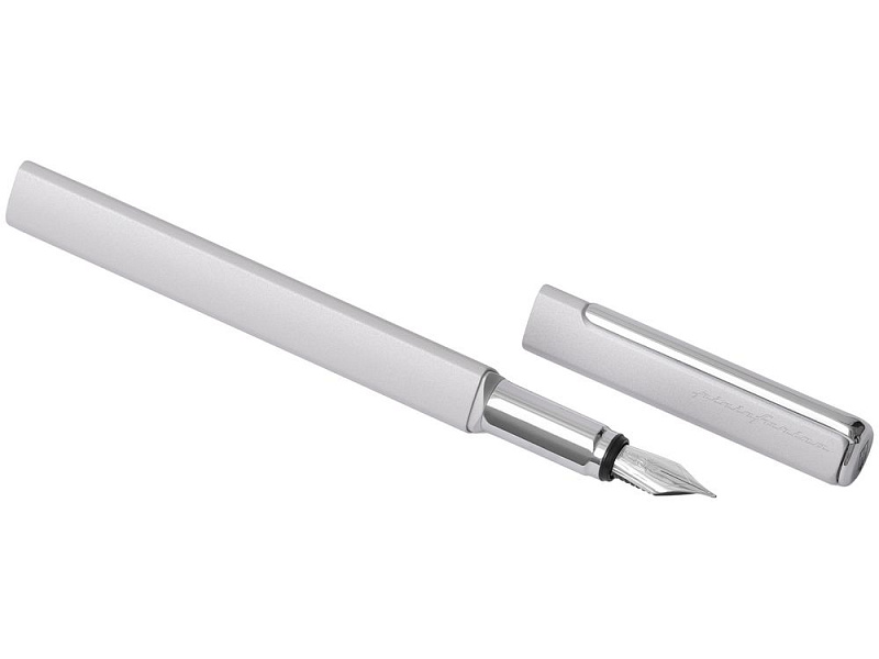Ручка перьевая PF One, серебристая