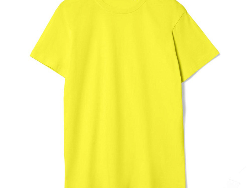 Футболка унисекс T-Bolka 160, желтая