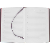 Ежедневник Spain Shall на заказ, недатированный, серый с красным