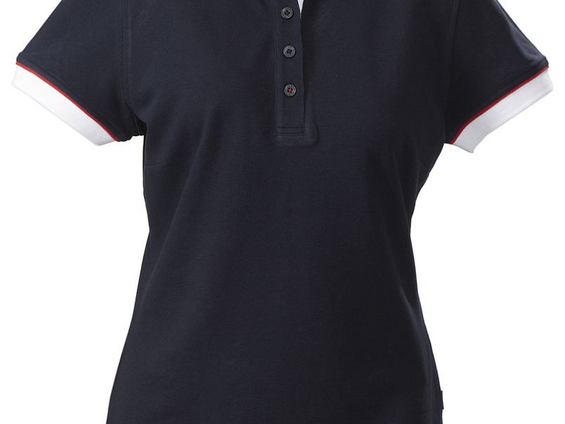 Рубашка поло женская Antreville, темно-синяя