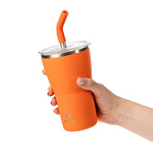 Термостакан Sapporo, оранжевый