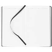 Ежедневник Duplex, недатированный, белый с черным